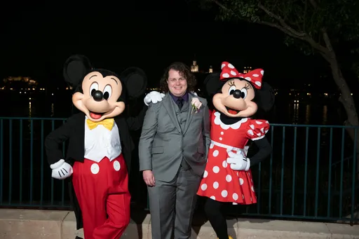 Christian, Mickey, and Minnie